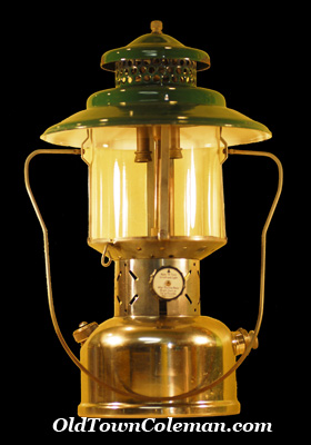 Old Town Coleman Double Mantle Lantern Production Information